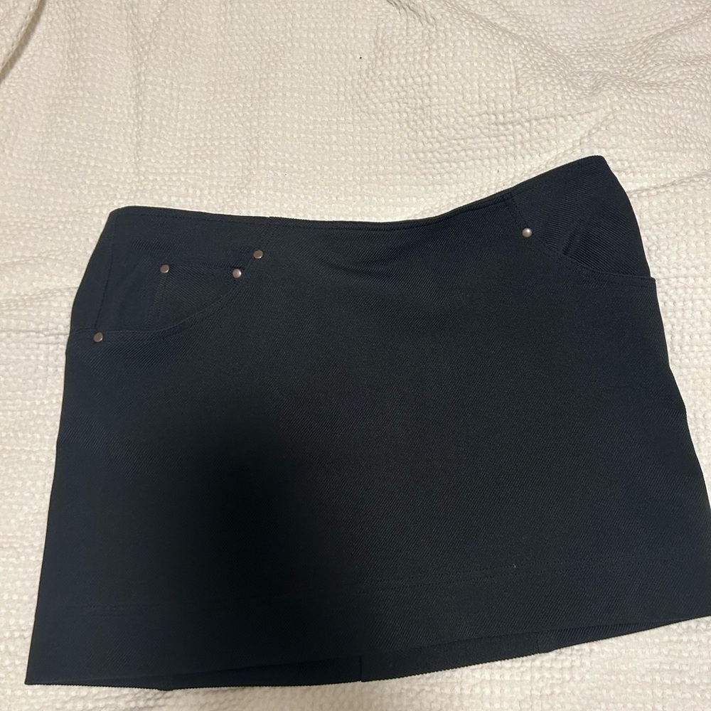Urban outfitters black mini skirt